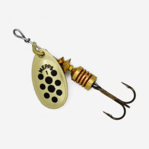 Блешня обертова Mepps Aglia Decoree 1 gold/black dots