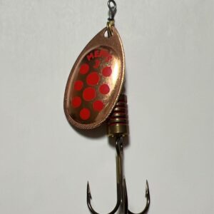 Блешня обертова Mepps Aglia Decoree 3 copper/red dots