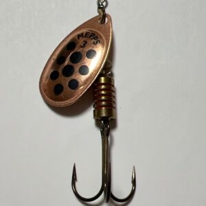 Блешня обертова Mepps Aglia Decoree 3 copper/black dots